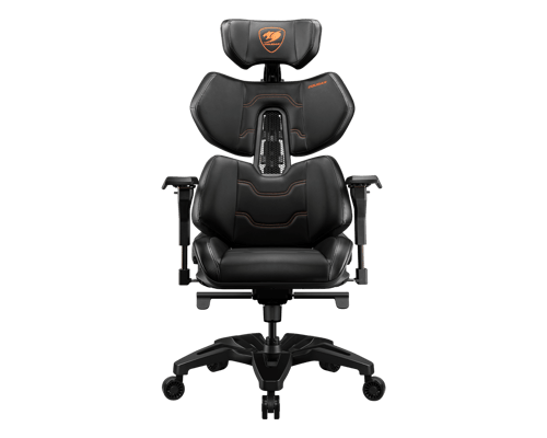 Silla Gaming Chair COUGAR Terminator Hasta 135KG Negro/ Naranja, 3MTERNXB.0001