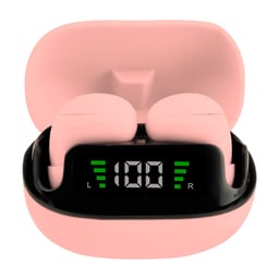 Audifonos Inalambricos TWS Mini Tiny Beats Bluetooth Perfect Choice PC-117063 USB-C, Rosa