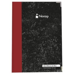 Libro Cosido Nextep NE-005B Para Bitacora De Obras / Con 96 Hojas / Frances