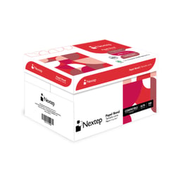 Caja C/5000 Hojas De Papel Cortado Nextep Copy Carta / 95% Blancura / 75Gr