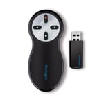 Presentador Inalámbrico Kensington K33374USB Laser / 4 Botones / USB / 19,8m / Color Negro-Plata