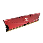 Memoria DDR4 8GB 3600MHZ TeamGroup TForce Vulcan Z TLZRD48G3600HC18J01, Color Rojo, Non-ECC, CL18, XMP