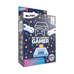 Kit de Limpieza Gamer Silimex Incluye: 1 Removedor de 170ML/1 Limpiador de Pantallas 100ML/1 Microfibra de 30X30/1 Cepillo Para Limpieza