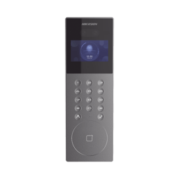 Videoportero IP Multiapartamento con Reconocimiento Facial Hikvision DS-KD9203-E6 Llamada a APP Hikconnect/ Proteccion IP65/ Apertura por Rostro, Tarjeta o APP
