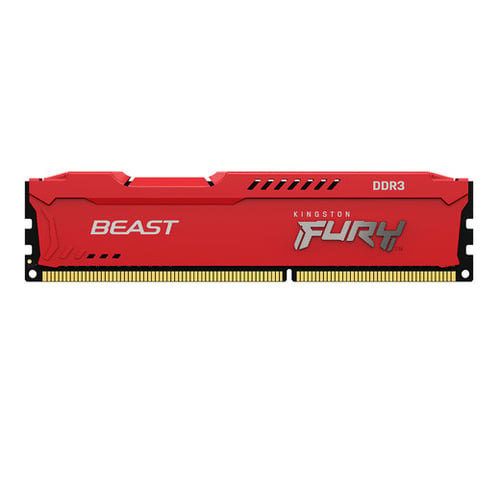 Memoria DDR3 4GB 1600MHZ Kingston Fury Beast Red KF316C10BR/4 Non-ECC CL10