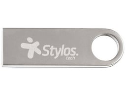 Memoria USB 32GB Stylos STMUSB3B color plata