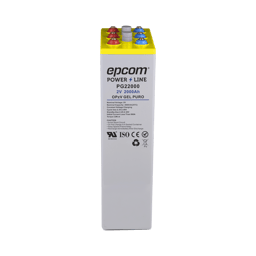 Bateria de Gel Epcom Powerline PG22000, OPZV/2V/2,000AH Para Aplicaciones Fotovoltaicas