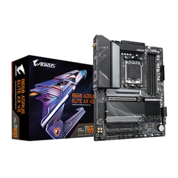Tarjeta Madre Gigabyte B650 A Elite AX V2 Socket AM5/4xDDR5/HDMI/DP/Para AMD/ATX