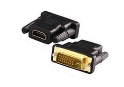 Adaptador de DVI Macho a HDMI Hembra Gigatech ADP-035 Negro