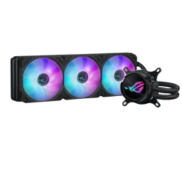 Sistema de Enfriamiento Liquido ASUS ROG STRIX LC III 360 ARGB/AM5/AM4/3 X Ranuras Para Ventilador/Color Negro