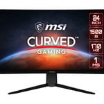Monitor 23.6" MSI G242C LED/ Gamer/ Full HD/ Widescreen/ Freesync/ 170HZ/ 1MS/ HDMI/ Vesa/ Negro
