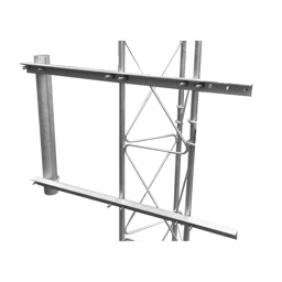 Brazo para torre arriostrada de ángulo para tramos de 30, 35 y 45cm de ancho, SBL-UNI-2G