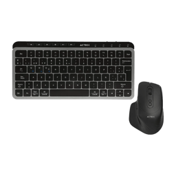 Kit Teclado Y Mouse Inalambrico ACTECK AC-940177 CREATOR KREA MK750/Teclado SLIM/Membrana/2000DPI/7 Botones/Color Negro