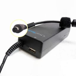 Adaptador Ovaltech 19.5v / 4.62ah con Blister + USB, Otac-E52