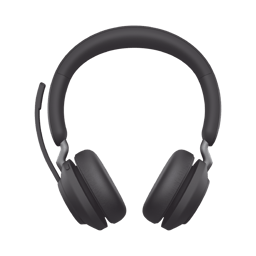 Diadema Audífonos Con Micrófono Inalámbrico Jabra Evolve2 65 MS Stereo/Bluetooth/USB-A/Negro/26599-999-999
