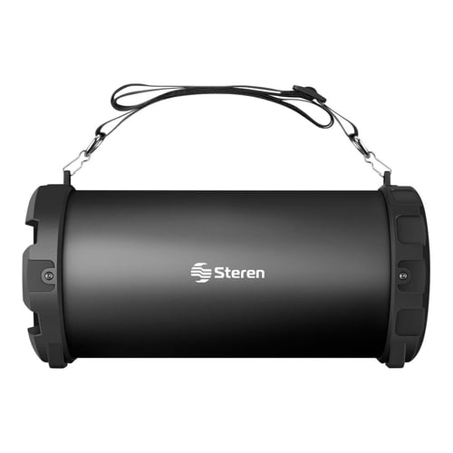 Bocina Mini Bazooka Steren BOC-857 Bluetooth con Reproductor USB/ SD Color Negro