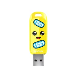 Memoria USB 3.2 128GB Sandisk Fortnite Edicion Peely Lectura 130MBs / Color Banano / SDCZIF-128G-G46