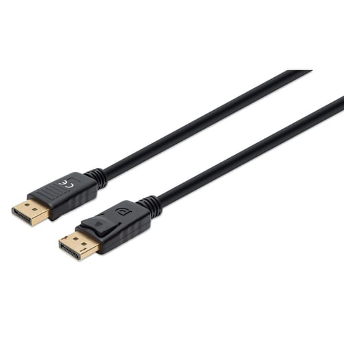 Cable Displayport 8K V1.4 a 60HZ 3M Manhattan 355582 Color Negro