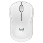 Mouse Inalambrico Logitech M220 Silent Optico/ Ambidiestro/ Blanco, 910-006125