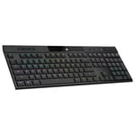Teclado mecánico inalámbrico gamer Corsair K100 Air RGB/switch Cherry MX/ultra delgado/negro, CH-913A01U-NA