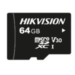 Memoria Microsdhc 64GB Hikvision Clase 10 Para Videovigilancia, HS-TF-L2/64G