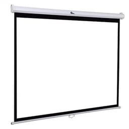 Pantalla para Proyeccion 100" Manual Qian Guding QPG-69502 Blanco Mate