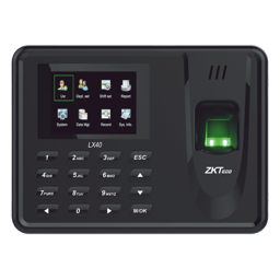 Control de Acceso ZKTeco LX40ZI/500 Huellas/Solo Idioma Inglés/183x135x36 mm/USB para Transferencia de Datos