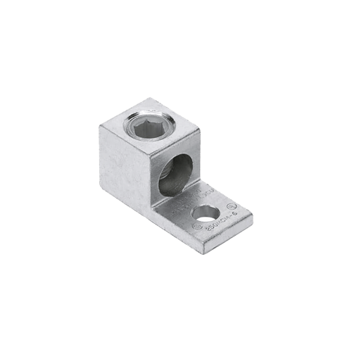 Conector Mecanico de Aluminio de 1 Orificio y un Barril Panduit LAMA2-14-QY para Cable de 14 a 2 AWG