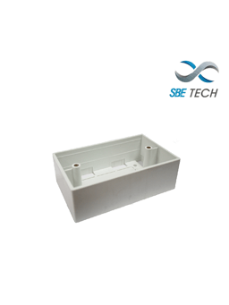 Caja Universal de PVC SBE Tech SBE-CUNIV2, 2X4 Reforzada
