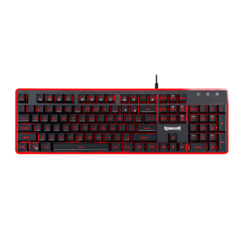 Teclado Alambrico Gamer Redragon K509RGB-SP Dyaus 2/ Led Multicolor 7 Colores/ Membrana/ USB/ Color Negro