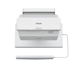 Videoproyector Epson Brightlink 760Wi / 4100 Lumenes / 1280x800 WXGA / Inalambrico / Con Bocinas / Blanco / No Incluye Soporte / V11HA80021