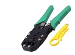 Pinza Ponchadora RJ45, RJ12 y RJ11 Gigatech HER-RJ45