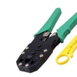Pinza Ponchadora RJ45, RJ12 y RJ11 Gigatech HER-RJ45