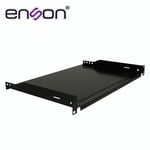 Charola Para Rack Enson ENS-RTR1U Fijacion Frontal, Hasta 15KG, Negro