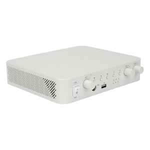 Amplificador Bluetooth Hikvision DS-QAE0A60G1-VB/USB/RCA/Micrófono/60W/Hasta 30 m/Una Zona