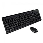 Kit Teclado y Mouse Acteck Entry 510 USB/ 800DPI/ Negro, AC-928991