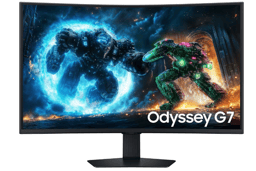 Monitor Samsung Odyssey G7 G75F 37" Curvo 1000R 4K UHD 165Hz 1ms VA FreeSync Premium Pro HDR600 NEGRO