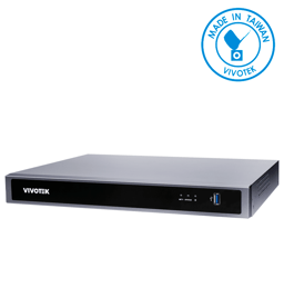 NVR 16 Canales, Vivotek ND9426P, 2 Bahias, 16 Puertos POE GE, 1 Puerto HDMI 4K, 1 Puerto VGA,