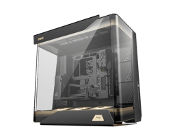 Gabinete MSI MEG MAESTRO 900R FULL TOWER E-ATX ATX ARGB VIDRIO PANORÁMICO 3 VENTILADORES 160MM NEGRO