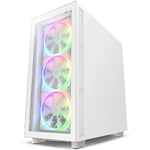 Gabinete NZXT H7 Elite / Con Ventana, Midi-Tower/ Mini-ITX/ Micro-ATX/ ATX/ EATX/ USB 3.0 Sin Fuente/ Blanco CM-H71EW-01