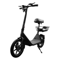 Scooter Eléctrico Vorago SC-400 / Asiento Ajustable 400W/36V / 25Km/h / Máximo 120kg Color Negro