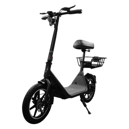 Scooter Eléctrico Vorago SC-400 / Asiento Ajustable 400W/36V / 25Km/h / Máximo 120kg Color Negro
