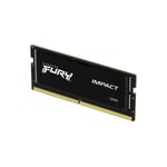 Memoria SODIMM DDR5 32GB 4800MHZ Kingston Fury Impact NON-ECC CL38, KF548S38IB-32