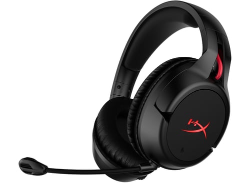 Diadema Audifono Con Microfono HP Hyperx 4P5L4AA#ABL Cloud Flight P/PC/PS4/PS4 Pro, Inalambrico, 3.5MM, USB, Color Negro/ Rojo