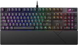 Teclado Mecánico Gamer ASUS ROG Strix Scope II X NX SNOW V2 RGB NEGRO PBT XA14 ROG STRIX SCOPE II X/NXSWV2/CA/PBT
