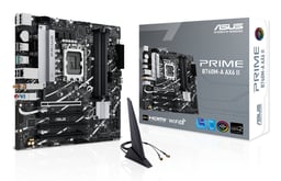 Tarjeta Madre Asus Prime B760M-A AX6 II/LGA 1700/4XDDR5/HDMI/DP/PCIE 4.0/Aura Sync/Micro-Atx