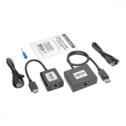 Juego Extensor Activo Displayport a HDMI Sobre CAT5/ CAT6 Tripp-Lite B150-1A1-HDMI 45 Metros