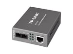 Convertidor de Medios TP-Link MC110CS, Mono Modo SC a RJ45