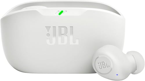 Auriculares Inalámbricos JBL VIBE BUDS Con Micrófono / USB Tipo C / Color Blanco / JBLVBUDSWHTAM