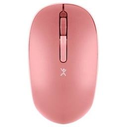 Mouse Inalámbrico Perfect Choice PC-045182 / 1000 DPI / Receptor Dual / USB C+A / Whisper / Color Rosa